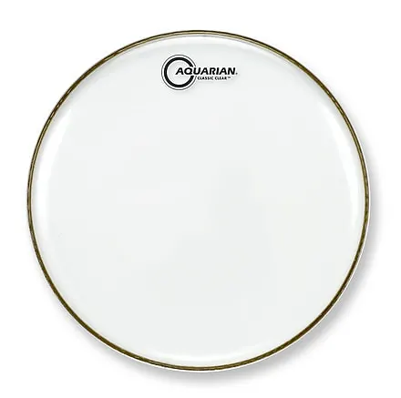 AQU CCSN14 AQUARIAN DRUMHEADS PARCHE 14 CLASSIC CLEAR SNARE BOTTOM